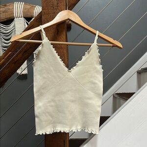 free people easy to love cami ivory m/l